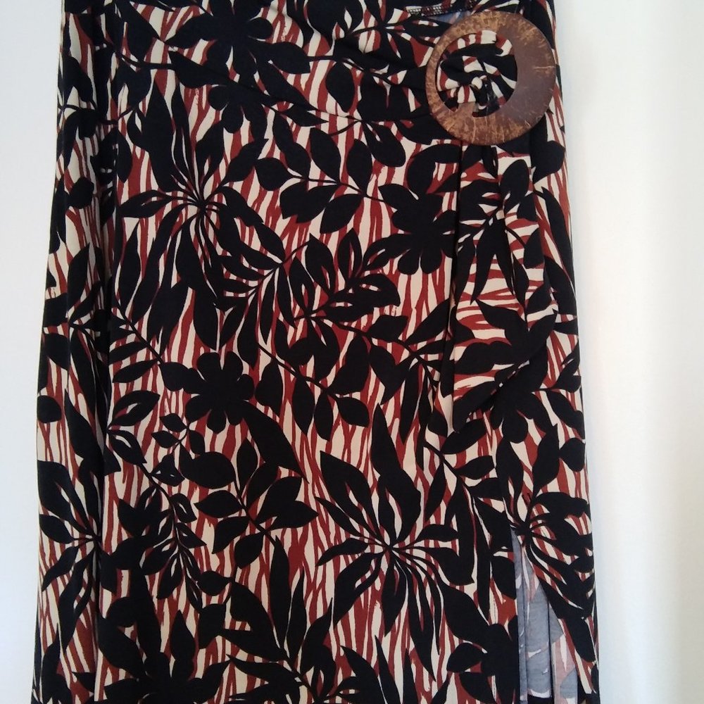 Express Floral Skirt